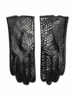 Το φθηνότερο ⭐ Wittchen Γυναίκες Δερμάτινα γάντια Γάντια Γυναικεία 39-6A-010-1 Μαύρο 🥰