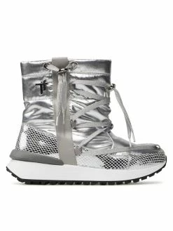 Νέος 🎉 Togoshi Γυναίκες Biker Μποτάκια Μποτάκια TG-18-07-000394 Ασημί 🌟 -δερμάτινο πορτοφόλι Κατάστημα unnamed file 1287