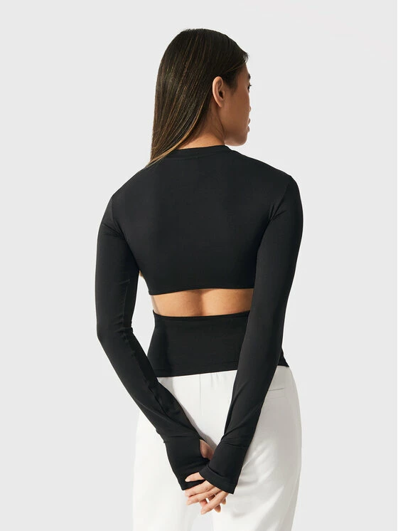 Κουπόνι ⌛ Togoshi Γυναίκες Μπλουζάκια Μπλουζάκι TG22-TSDL500 Μαύρο Slim Fit 🛒 3 Κουπόνι ⌛ Togoshi Γυναίκες Μπλουζάκια Μπλουζάκι TG22-TSDL500 Μαύρο Slim Fit 🛒 - Image 3