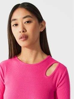 Ολοκαίνουργιο ✨ Togoshi Γυναίκες Μπλουζάκια Μπλουζάκι TG22-TPD141 Ροζ Regular Fit 🛒 -δερμάτινο πορτοφόλι Κατάστημα unnamed file 1328