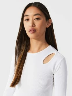 Εκπτωση 👍 Togoshi Γυναίκες Μπλουζάκια Μπλουζάκι TG22-TPD140 Λευκό Regular Fit 💯 -δερμάτινο πορτοφόλι Κατάστημα unnamed file 1334