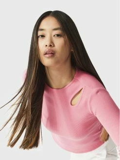 Τοπ 10 😍 Togoshi Γυναίκες Μπλουζάκια Μπλουζάκι TG22-TPD1411 Ροζ Regular Fit 😍 -δερμάτινο πορτοφόλι Κατάστημα unnamed file 1341