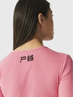 Τοπ 10 😍 Togoshi Γυναίκες Μπλουζάκια Μπλουζάκι TG22-TPD1411 Ροζ Regular Fit 😍 -δερμάτινο πορτοφόλι Κατάστημα unnamed file 1342