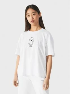 Νέος 🥰 Togoshi Γυναίκες T-shirts T-Shirt TG23-TSD510 Λευκό Relaxed Fit ✨