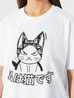 Φτηνός 😍 Togoshi Γυναίκες T-shirts T-Shirt TG22-TSD501 Λευκό Relaxed Fit 🥰 -δερμάτινο πορτοφόλι Κατάστημα unnamed file 1364