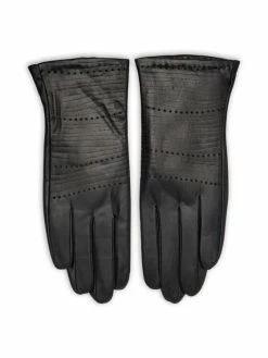 Flash Sale 👏 Wittchen Γυναίκες Δερμάτινα γάντια Γάντια Γυναικεία 39-6-652-1 Μαύρο 😉