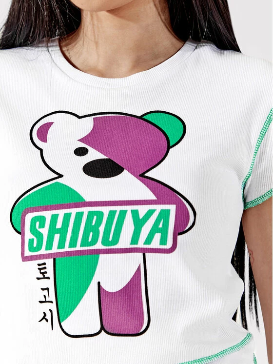 Πολύ καλή προσφορά 😉 Togoshi Γυναίκες T-shirts T-Shirt TG22-TSD001 Λευκό Slim Fit 🔥 4 Πολύ καλή προσφορά 😉 Togoshi Γυναίκες T-shirts T-Shirt TG22-TSD001 Λευκό Slim Fit 🔥 - Image 4