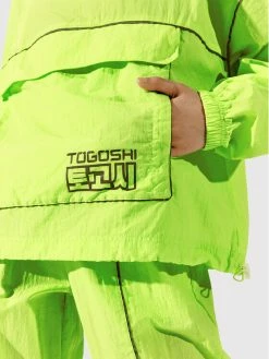 Αγορά ❤️ Togoshi Γυναίκες Μπουφάν Anorak TG22-KUD003 Πράσινο Oversize 👏 -δερμάτινο πορτοφόλι Κατάστημα unnamed file 1440