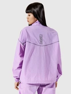 Προϋπολογισμός 🧨 Togoshi Γυναίκες Μπουφάν Anorak TG22-KUD001 Μωβ Oversize 😉 -δερμάτινο πορτοφόλι Κατάστημα unnamed file 1445