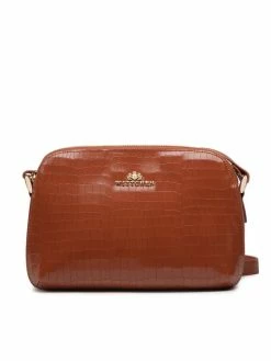 Κουπόνι 👏 Wittchen Γυναίκες Τσάντες Χιαστί Τσάντα 15-4-226-5 Καφέ ✨