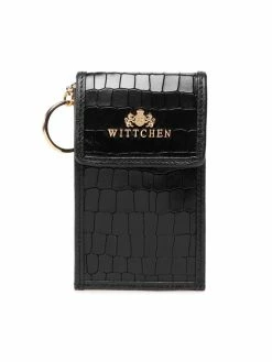 Πολύ καλή προσφορά 🛒 Wittchen Γυναίκες Θήκες Κλειδιών Θήκη κλειδιών 15-2-015-11 Μαύρο 👍