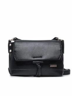 Το φθηνότερο 😍 Wittchen Γυναίκες Τσάντες Χιαστί Τσάντα 94-4Y-009-1 Μαύρο ⌛