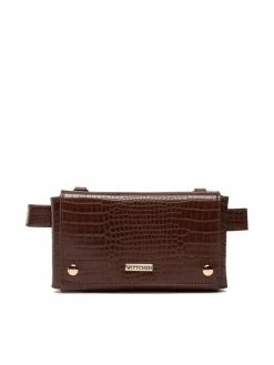 Τοπ 10 🎁 Wittchen Γυναίκες Τσαντάκια Μέσης Τσαντάκι μέσης 94-4Y-527-5 Καφέ 😉