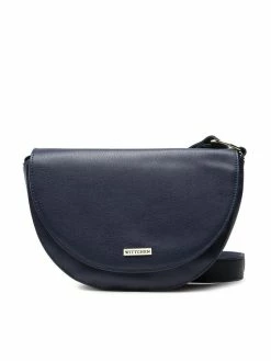 Flash Sale 👍 Wittchen Γυναίκες Τσάντες Χιαστί Τσάντα 93-4Y-906-N Σκούρο μπλε 🧨