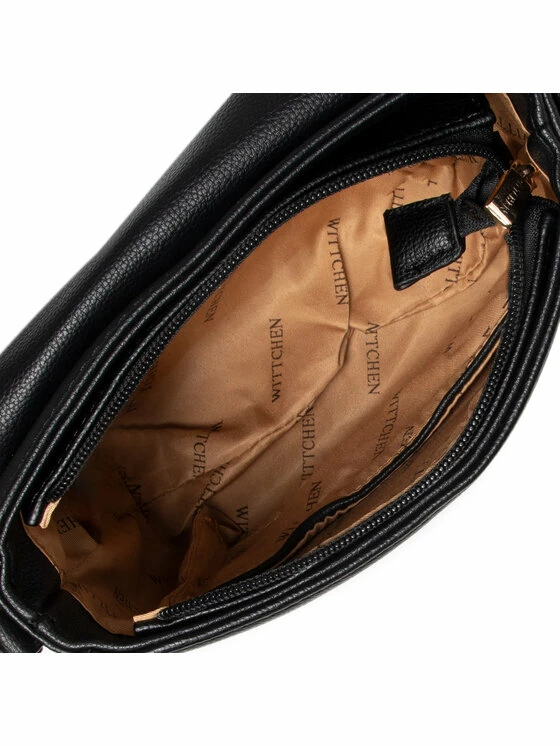 Ολοκαίνουργιο 🎁 Wittchen Γυναίκες Τσάντες Χιαστί Τσάντα 93-4Y-702-1 Μαύρο 🔔 6 Ολοκαίνουργιο 🎁 Wittchen Γυναίκες Τσάντες Χιαστί Τσάντα 93-4Y-702-1 Μαύρο 🔔 - Image 6