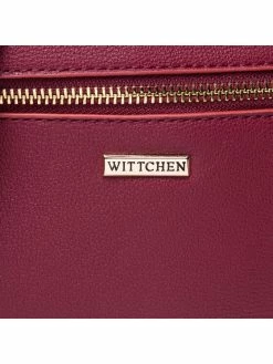 Ολοκαίνουργιο 🥰 Wittchen Γυναίκες Τσάντες Χιαστί Τσάντα 93-4Y-532-2P Μπορντό 👏 -δερμάτινο πορτοφόλι Κατάστημα unnamed file 502