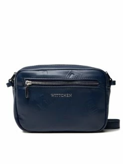 Προώθηση ❤️ Wittchen Γυναίκες Τσάντες Χιαστί Τσάντα 93-4Y-517-N Σκούρο μπλε 🧨