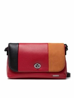 Η καλύτερη συμφωνία 🎁 Wittchen Γυναίκες Τσάντες Χιαστί Τσάντα 93-4Y-507-31 Κόκκινο 🎁