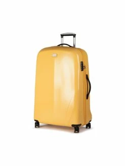 Η καλύτερη συμφωνία 🌟 Wittchen Γυναίκες Βαλίτσες Μεγάλη Σκληρή Βαλίτσα 56-3P-573-50 Κίτρινο 🎁