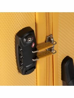 Η καλύτερη συμφωνία 🌟 Wittchen Γυναίκες Βαλίτσες Μεγάλη Σκληρή Βαλίτσα 56-3P-573-50 Κίτρινο 🎁 -δερμάτινο πορτοφόλι Κατάστημα unnamed file 66