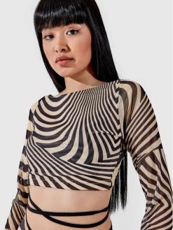 Προώθηση 🔥 Togoshi Γυναίκες Μπλουζάκια Μπλουζάκι TG22-TPD010 Μπεζ Slim Fit 😉 -δερμάτινο πορτοφόλι Κατάστημα unnamed file 678