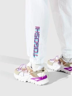 Προϋπολογισμός 🧨 Togoshi Παντελόνια Φόρμας Παντελόνι φόρμας Unisex TG22-SPU001 Λευκό Relaxed Fit 🤩 -δερμάτινο πορτοφόλι Κατάστημα unnamed file 696