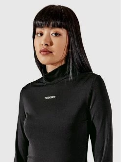 Καλύτερη πώληση ⌛ Togoshi Γυναίκες Μπλουζάκια Μπλουζάκι TG22-TSDL002 Μαύρο Extra Slim Fit 🌟 -δερμάτινο πορτοφόλι Κατάστημα unnamed file 711