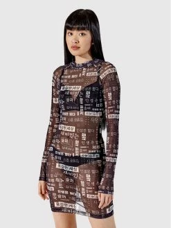 Πολύ καλή προσφορά 🛒 Togoshi Γυναίκες Καθημερινά Φορέματα Φόρεμα καθημερινό TG22-SUD031 Μαύρο Regular Fit 🎁