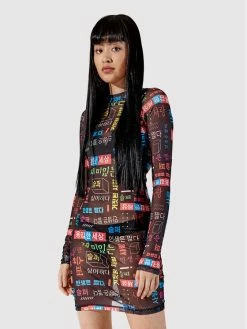 Ολοκαίνουργιο 🔔 Togoshi Γυναίκες Καθημερινά Φορέματα Φόρεμα καθημερινό TG22-SUD030 Μαύρο Slim Fit ✔️