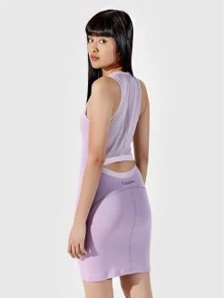 Νέος 👍 Togoshi Γυναίκες Καθημερινά Φορέματα Φόρεμα καθημερινό TG22-SUD002 Μωβ Extra Slim Fit 🤩 -δερμάτινο πορτοφόλι Κατάστημα unnamed file 737