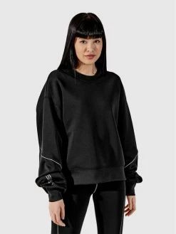 Best Pirce ⌛ Togoshi Γυναίκες Μπλούζες Μπλούζα TG22-BLD002 Μαύρο Oversize 🔥