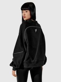 Best Pirce ⌛ Togoshi Γυναίκες Μπλούζες Μπλούζα TG22-BLD002 Μαύρο Oversize 🔥 -δερμάτινο πορτοφόλι Κατάστημα unnamed file 748