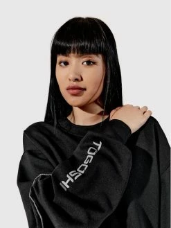 Best Pirce ⌛ Togoshi Γυναίκες Μπλούζες Μπλούζα TG22-BLD002 Μαύρο Oversize 🔥 -δερμάτινο πορτοφόλι Κατάστημα unnamed file 749