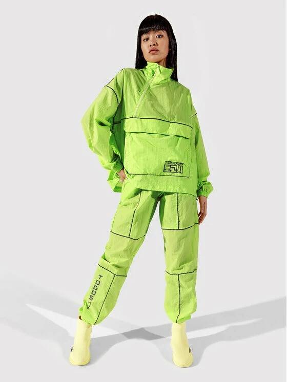 Προώθηση ❤️ Togoshi Γυναίκες Υφασμάτινα Παντελόνια Παντελόνι υφασμάτινο TG22-SPD003 Πράσινο Oversize 💯 2 Προώθηση ❤️ Togoshi Γυναίκες Υφασμάτινα Παντελόνια Παντελόνι υφασμάτινο TG22-SPD003 Πράσινο Oversize 💯 - Image 2