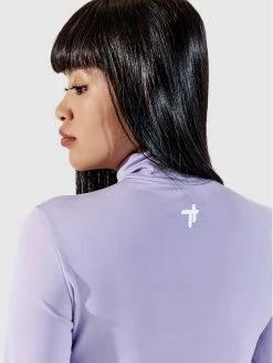 Καλύτερη πώληση 🥰 Togoshi Γυναίκες Μπλουζάκια Μπλουζάκι TG22-TSDL001 Μωβ Extra Slim Fit 😉 -δερμάτινο πορτοφόλι Κατάστημα unnamed file 779