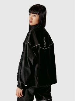 Flash Sale ✔️ Togoshi Γυναίκες Μπουφάν Anorak TG22-KUD002 Μαύρο Oversize 🧨 -δερμάτινο πορτοφόλι Κατάστημα unnamed file 783