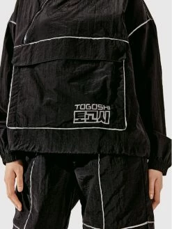 Flash Sale ✔️ Togoshi Γυναίκες Μπουφάν Anorak TG22-KUD002 Μαύρο Oversize 🧨 -δερμάτινο πορτοφόλι Κατάστημα unnamed file 784