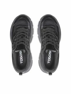 Αγορά ❤️ Togoshi Γυναίκες Κλειστά Παπούτσια Αθλητικά WP-FW22-T064 Μαύρο 😀 -δερμάτινο πορτοφόλι Κατάστημα unnamed file 808